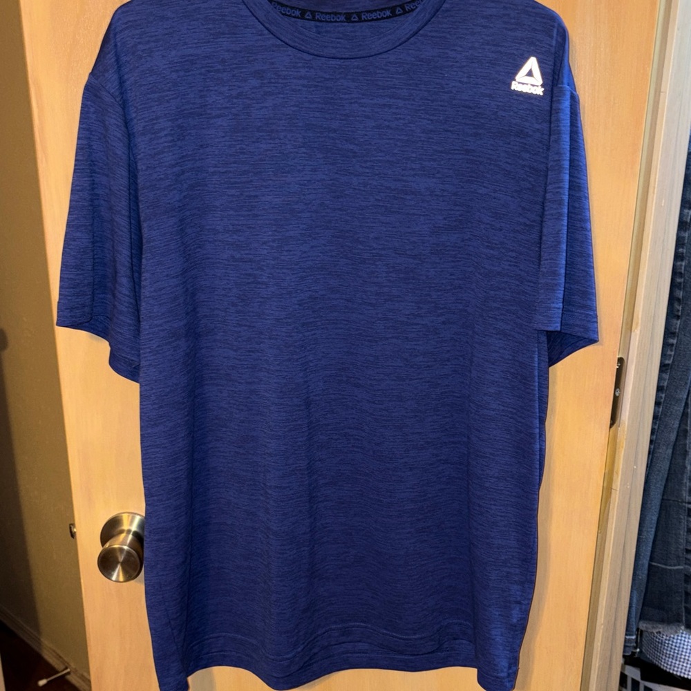 Reebok Men's Classic Navy Dri-fit shirt